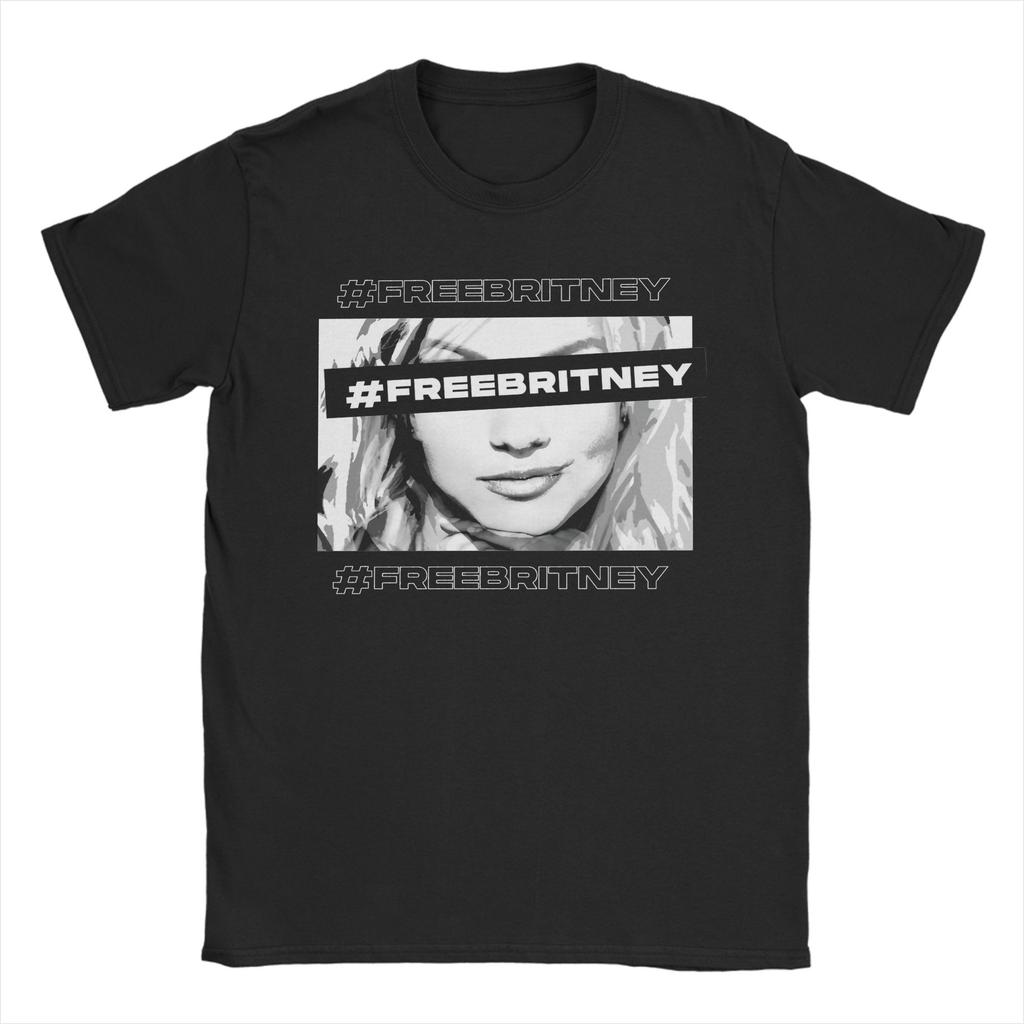 Free Britneys T Shirts Unisex Unisex 100 Cotton Humorous TShirt Round Collar Tees Short Sleeve Clothes Plus Size