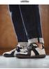 Maden Silk Men's Retro-Style Casual Low-Top Sneakers