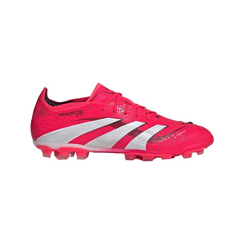 adidas PREDATOR ELITE AG Artificial Ground Slip Resistant Abrasion Resistant Soccer Shoes Unisex Red White ID3839