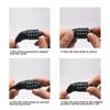 Bicycle lock anti-theft 4-digit password road bicycle safety lock portable bicycle number lock accessory combination padlock