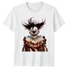 Creepy Clown T-Shirt Gothic Horror Dark Art Alternative Halloween Gift