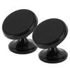 2PCS Car Mount Phone Holder Plastic 360 Degree Rotation Magnetic Automobile Cell Phone Holder