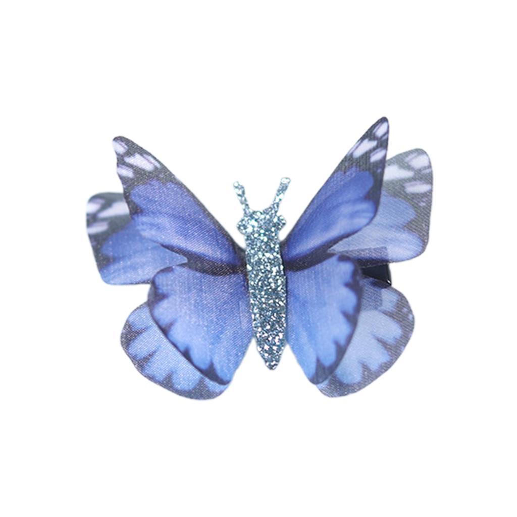 Chinese Hair Clip Vintage Butterfly Shape Hairpin Hair Clip for Spring Summer Side Hair Ponytail Hairpins for Teens