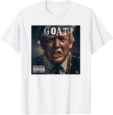 Greatest Goat Trump With Grillz Ghetto Trump Gangster T-Shirt Unisex T-Shirt