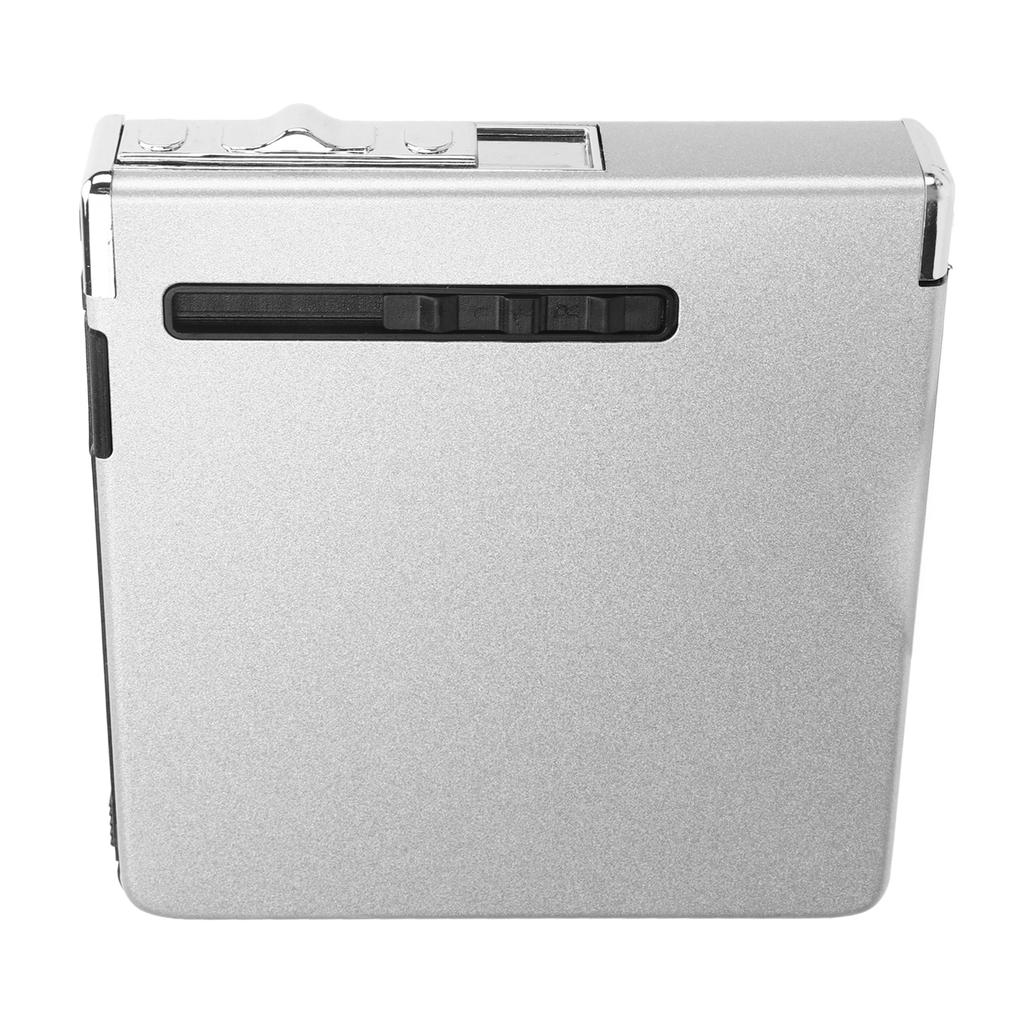 20 Regular Cigarettes Case Box USB Rechargeable Cigarette Case with Lighter for Men Women Ideal
