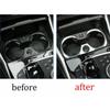 For BMW 3-Series G20 -22 Matte Silver Gear Water Cup Holder Frame Cover Trim