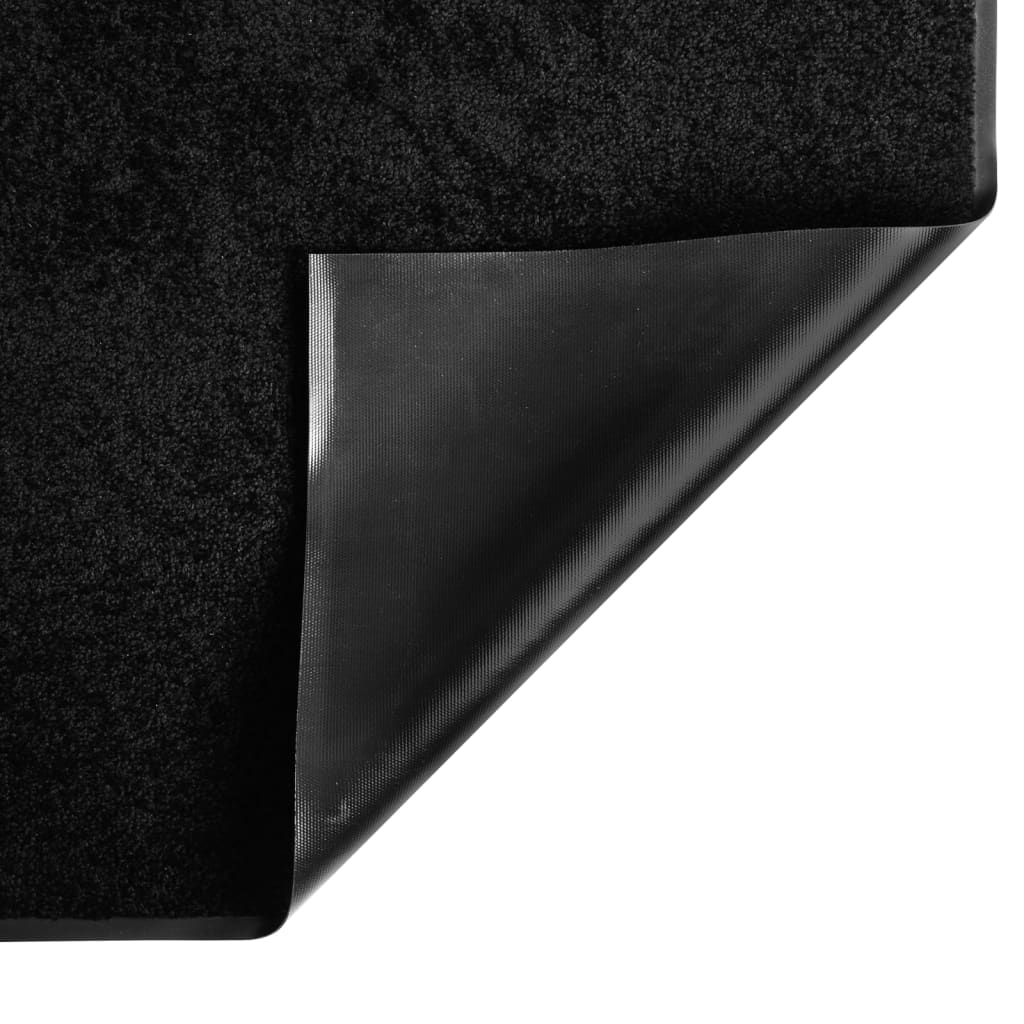 Vidaxl Doormat, Black, 80 X 120 Cm