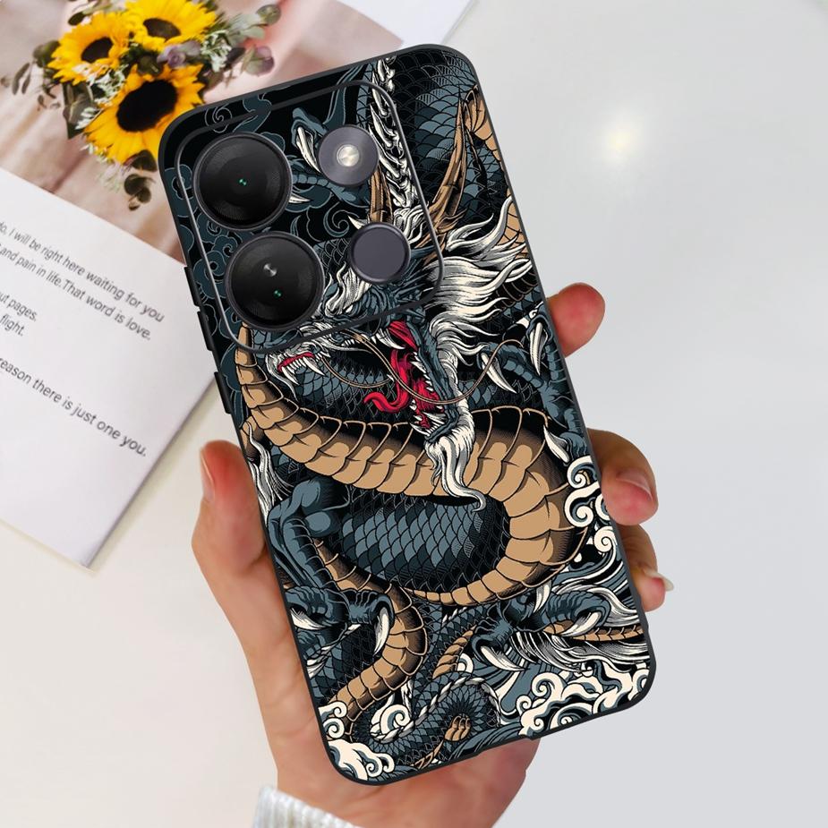 Für Infinix Smart 7 HD Hülle X6516 Luxuriös Beliebt Bemalte Abdeckung Weiche Silikon Handyhülle Für Infinix Smart 7 Plus Smart7 HD Schale