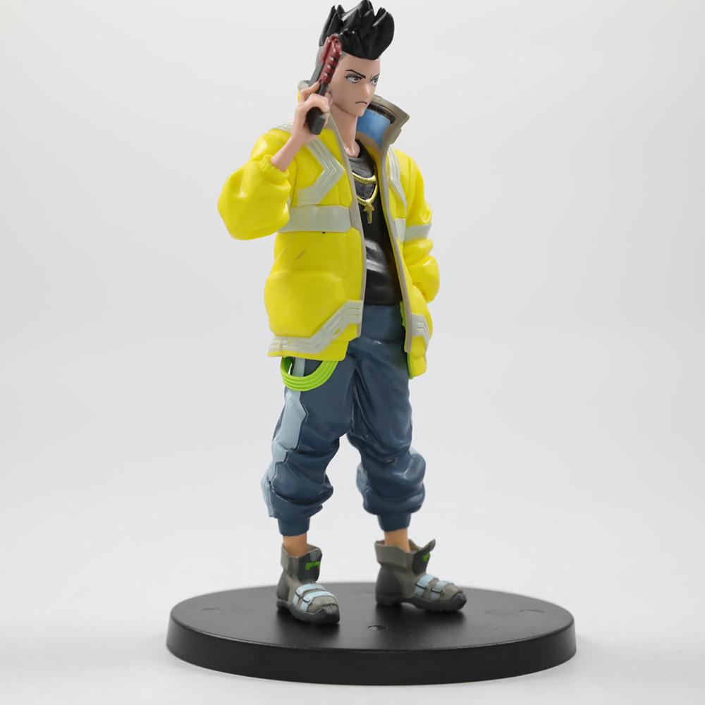 Anime Game Cyberpunk Edgerunners David Martinez Standing Anime Model Toy Gift Collection Aciton Figure Doll