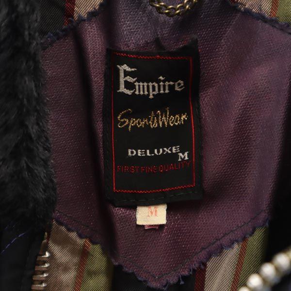 EMPIRE Long sleeve Quilted jacket M black Blouson Men's Used