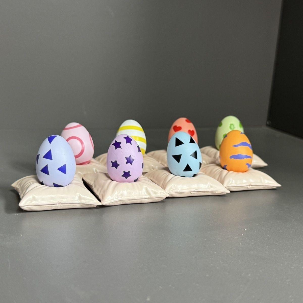 Digimon Adventure The Original Lead Group Digimon Egg Genuine Scale Model Digimon Adventure Action Figure Toy 3.5cm