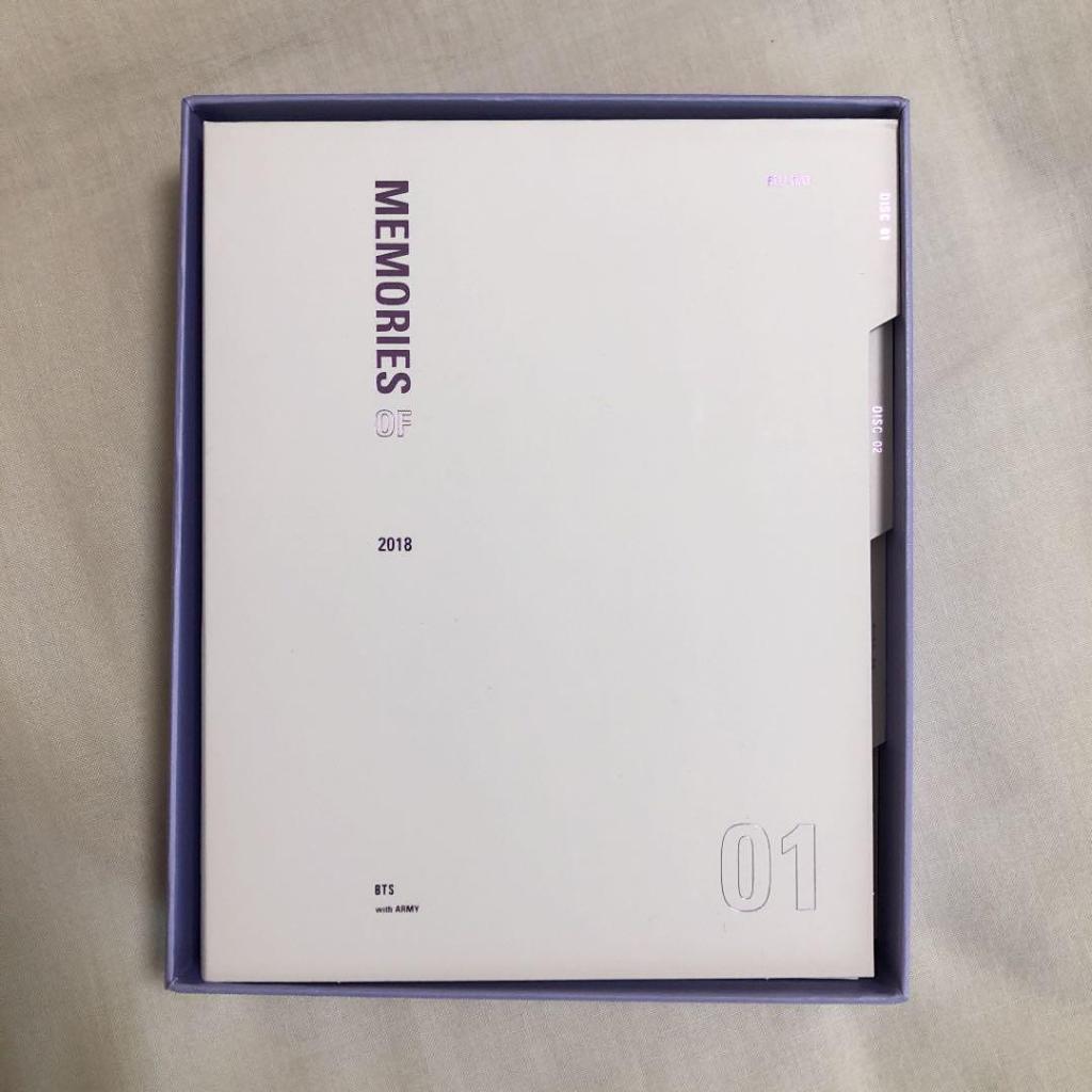 [USED] BTS MEMORIES 2018 Blu-ray with Japanese Subtitles