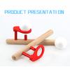 Kids  Nostalgic Gadgets  Wooden Pipe Balance Blowing Ball Toys