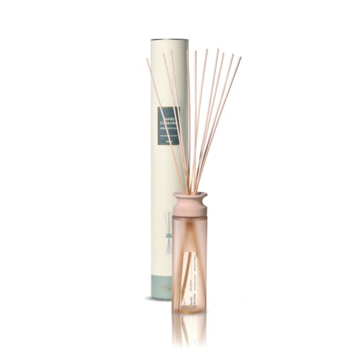 Mercyu Nordic Collection Reed Diffuser MRU-80 (Sea Island Cotton) Long-lasting (6 Months) with Coaster, Interior Decor, Gift