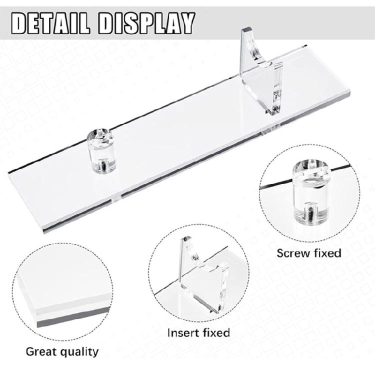Decorative and Secure Swords Desktop Holder Adjustable Acrylics Storage Rack Home Organizers for Displaying Swords