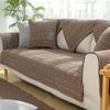 Sofa Cushion Cotton and Linen Four Seasons Universal Non-Slip Fabric Cushion Linen Old Coarse Cloth Sofa Cover Cover Cloth Simple Modern