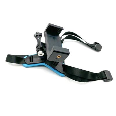 Supporto per Mentoniera Casco Moto con Clip per Telefono Compatibile per Gopro Hero 5/6/7 Action Sport Camera Supporto Integrale