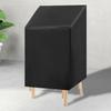 Stacked Chair Dust Cover Outdoor Furniture Protector Universal Stacking Outdoor Chair Cover Windproof for Outdoor Sofa Armchair