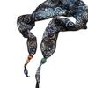 Bohemian Style Retro Printed Silk Scarves Temperament Elegant and Fashion Scarf Headscarf Women Girls Waist Styling Accessories