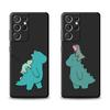 Little Dinosaur Cute Case For Samsung Galaxy S20 S22 Ultra S21 FE S10 S9 Plus Note 20 10 Lite 9 Soft Phone Cover Shell