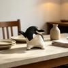 Compact Wildlife Statues Cute Penguin Figurine, Nordic Style Small Animal Statue, Whimsical Playful Home Embellishments Desk Shelf Tabletop