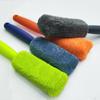 Car Wash Portable Microfiber Wheel Tire Rim Brush Car Wheel Wash Cleaning for Car with Plastic Handle Auto Washing Cleaner