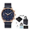 Gohuos 8823 Custom Luxury Fashion Mens Wristwatch Waterproof Original Quartz Wrist Watch for Men Reloj Para Hombre Montre Homme