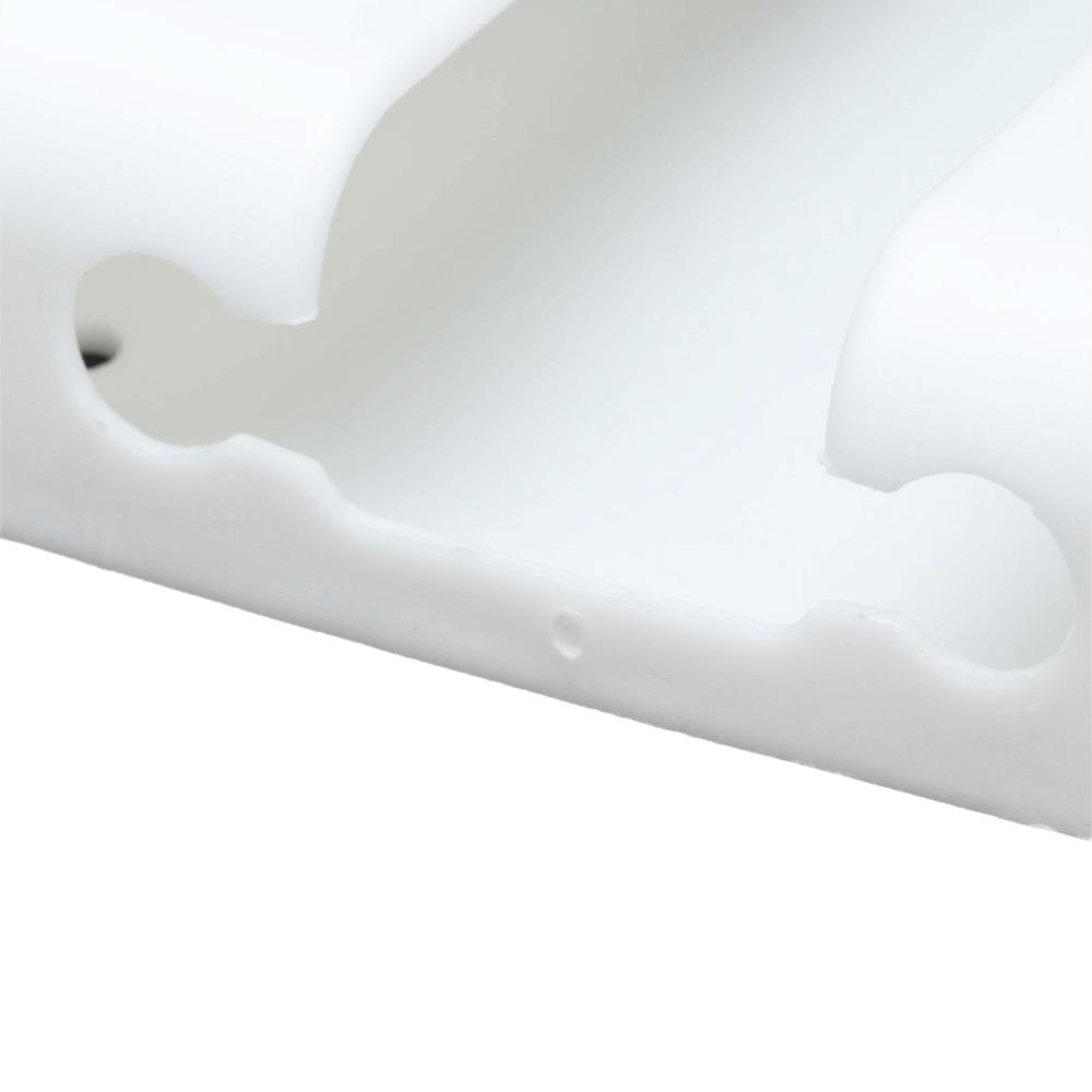 

6pcs 3.3*3.9*1.1in Adhesive Phone Stand White Yellow ABS Phone Storage Rack Bedroom Storage білий