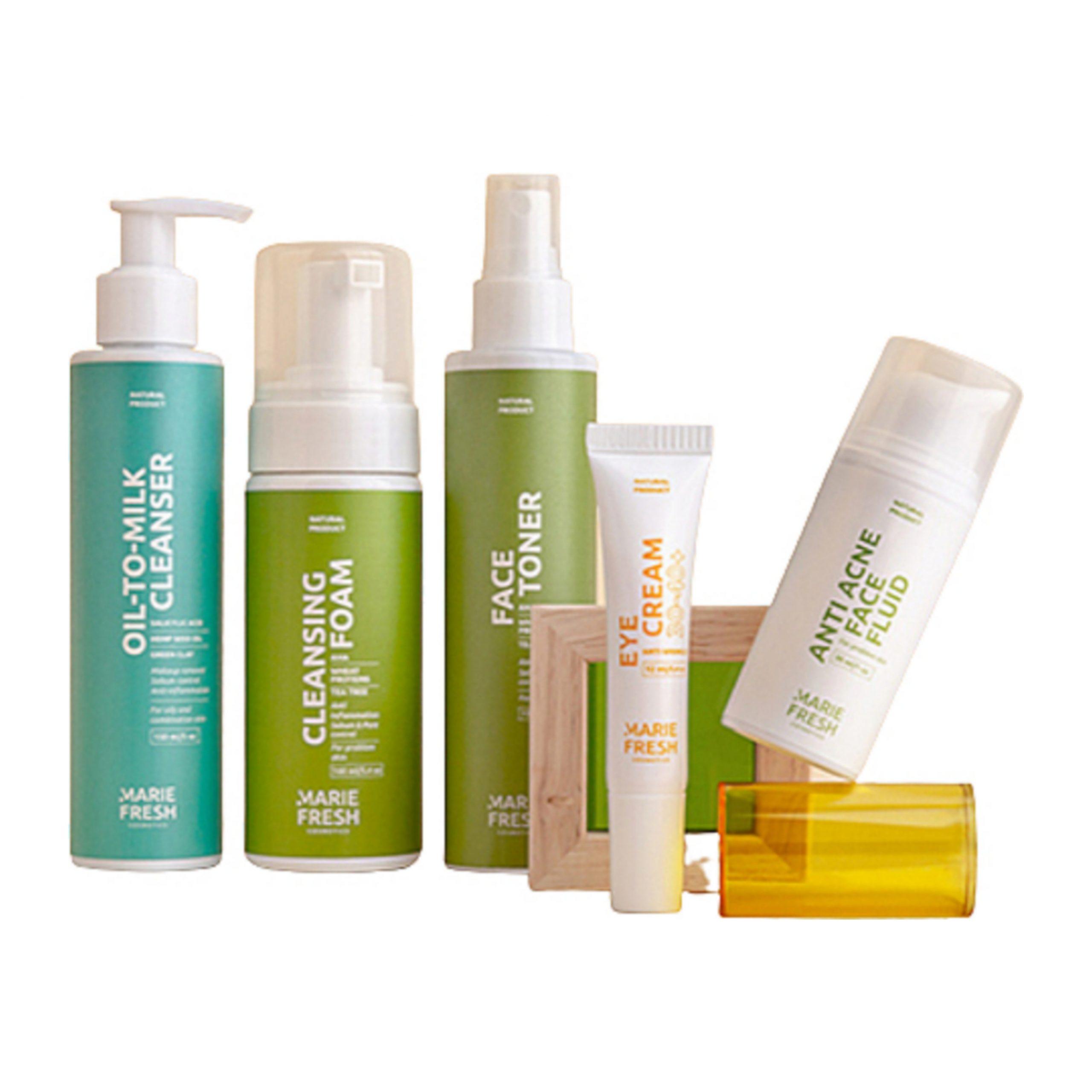 

Комплектний догляд за зрілою проблемною шкірою Marie Fresh