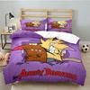 Angry Beavers Adventure 3pcs Bedding Set,Including 1pc Duvet Cover And 2pcs Pillowcases Perfect Gift for Christmas,Ideal for Bedroom, Dormitory