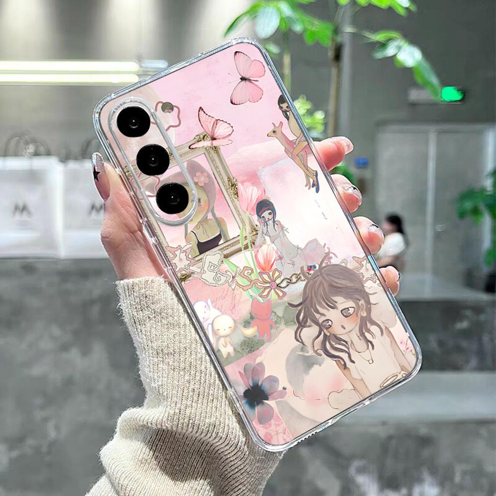

Чехол для телефона Bleach Кенпачи Зараки для Samsung S26 S25 S24 Ultra S23 Fe S22 S20 S21 Plus Plus 5G Fe Прозрачный чехол Galaxy S23 Ultra