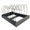 Soporte para Tapa de Olla Estante Expandible para Tapa de Olla Organizador Multiusos Ajustable para Tapa de Olla para Cocina