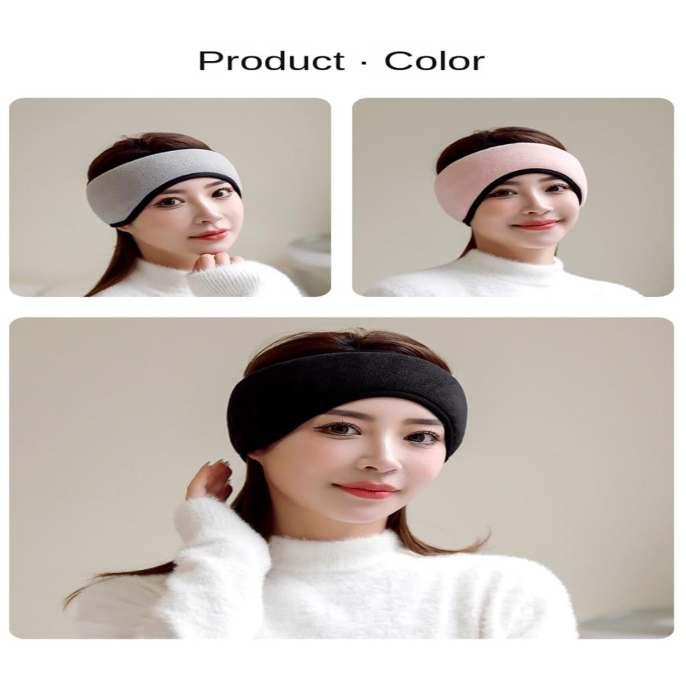 Comfortable Women Lady Ear Muffs Thicken Ear Warmer Sleep Earcups Eyes Bandage  Autumn Winter