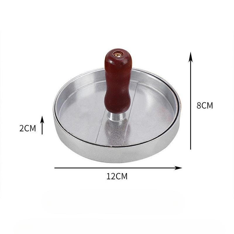 Household Hamburger Meat Press Mold, Circular Non-Stick Burger Patty Maker, Creative Breakfast Pancake Making Kitchen Tool