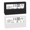 Thermo-Hygrometer Clock Creative Weather Display Electronic Alarm CLock Desktop Table Decor For Living Room Bedroom