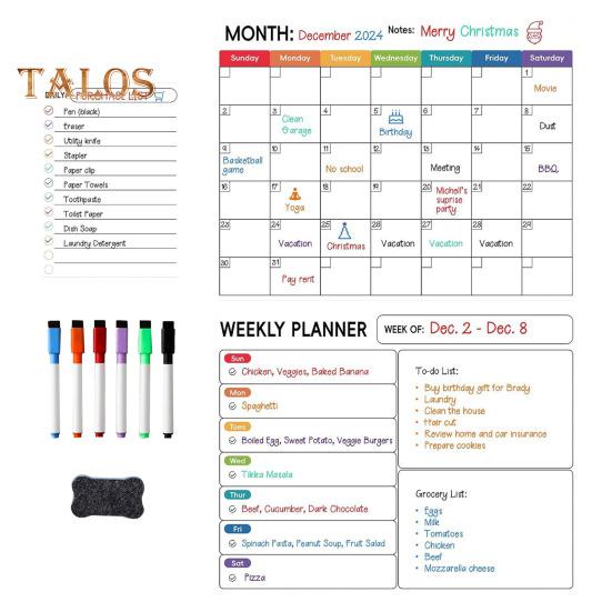 

3 шт./набор магнитных наклеек для белой доски с ручками, ластик для школьной доски, списки продуктов, графики домашних дел, меню, списки дел, доски объявлений, яркие маркеры B