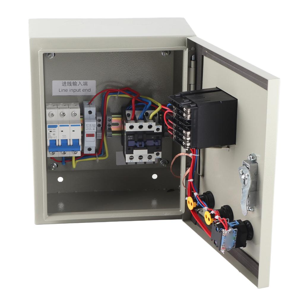 PID Temperature Controller with K Thermocouple Digital Thermostat Control Box 380VAC 3 Phase 15KW