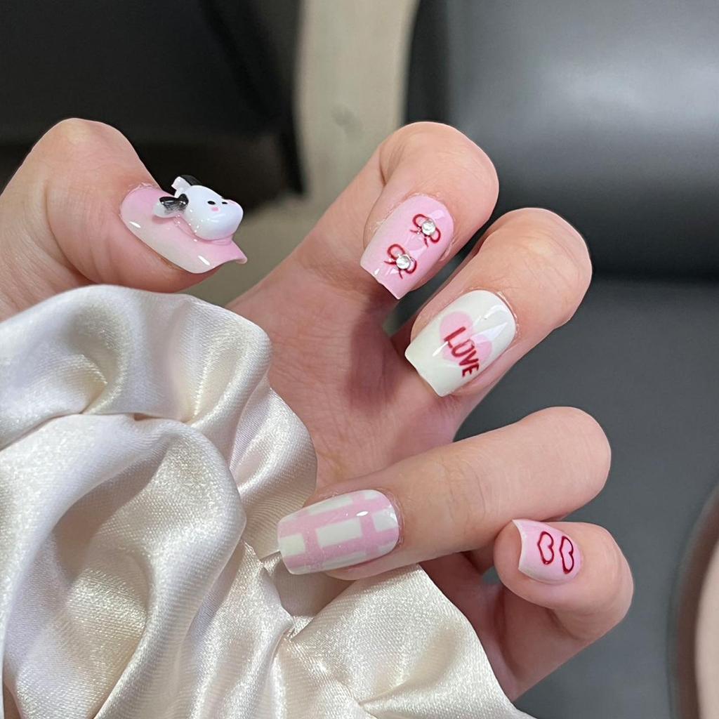 Verlaufende Bernstein-Goldfolie Abnehmbare Nagelsticker - Herbst/Winter-Kollektion