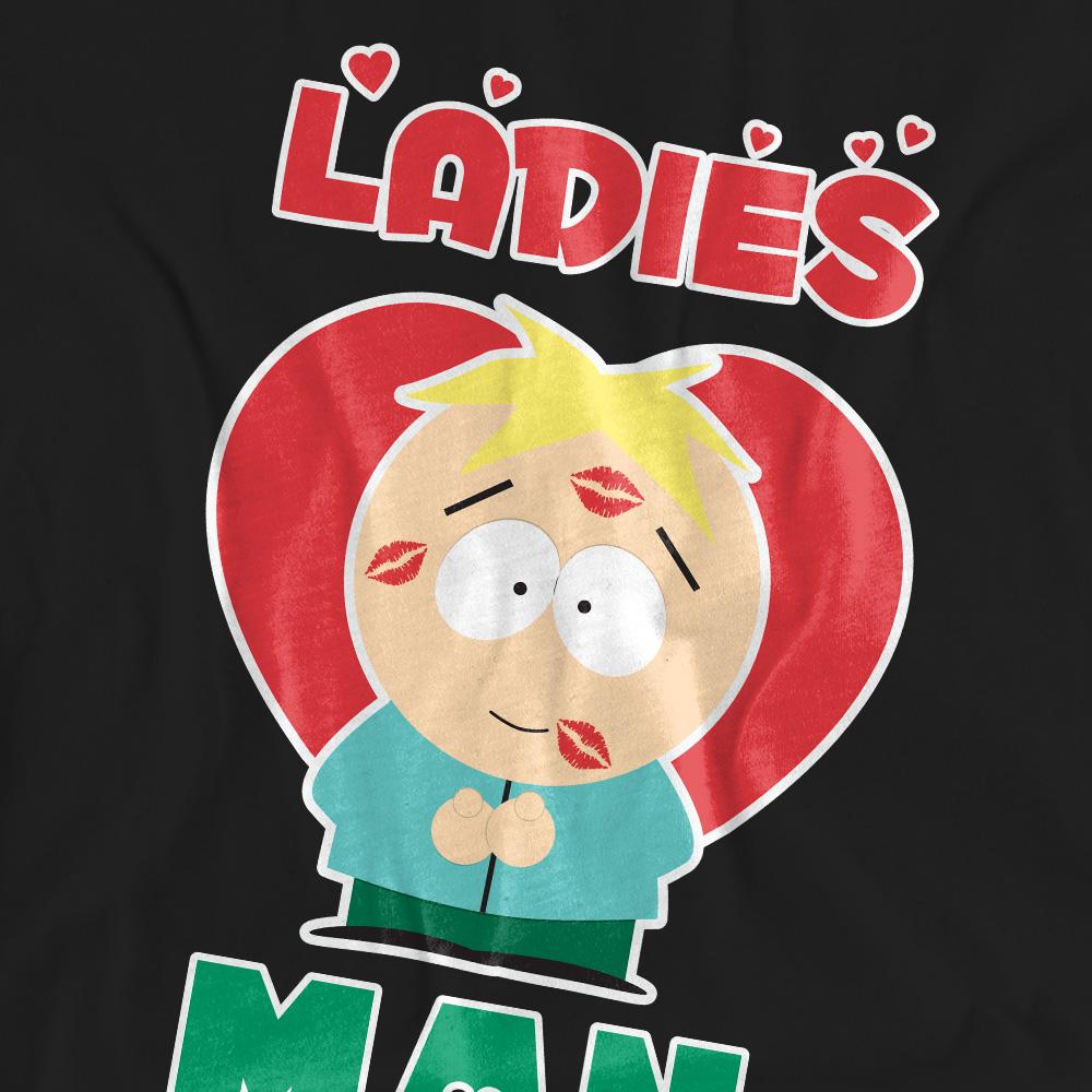 South Park Unisex Adult Ladies Man Butters Valentine`s Day T-Shirt