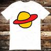 Planet Saturn Simple Drawing Funny T Shirt Meme Gift Shirt Funny Tee Vintage Style Aesthetic Unisex Gamer Cult Movie Music 6269