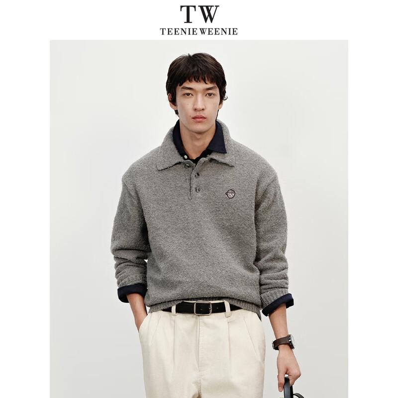 Teenie Weenie Men s Retro Bear Polo Neck Sweater M