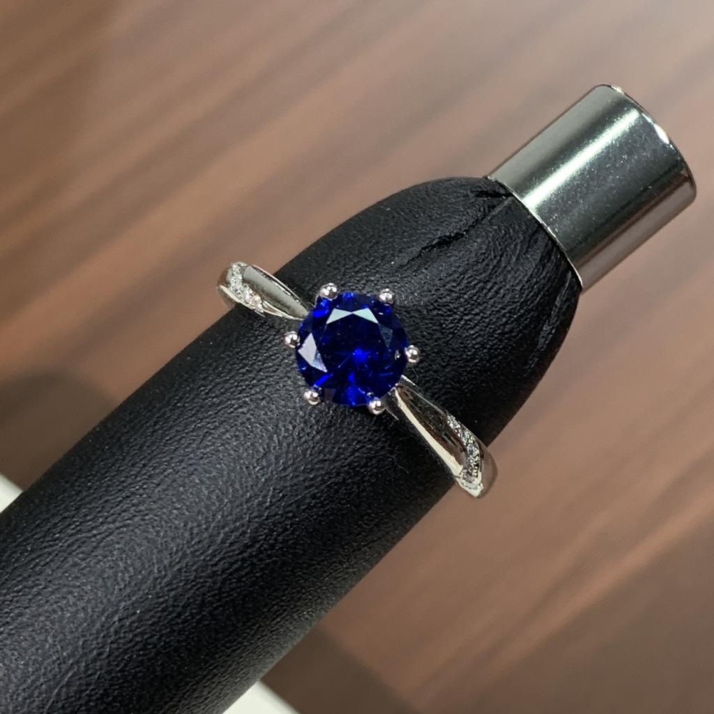 Cultivated Gem Live Adjustable Ring High Sense Fashion Simple Light Luxury Ring