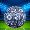 Benutzerdefinierter Name Personalisierter Chelsea F.C-A Druck Größe 5 Fußball Training & Spiel Fußball, für Team, Treten, Geschenk für Fußball-Enthusiasten