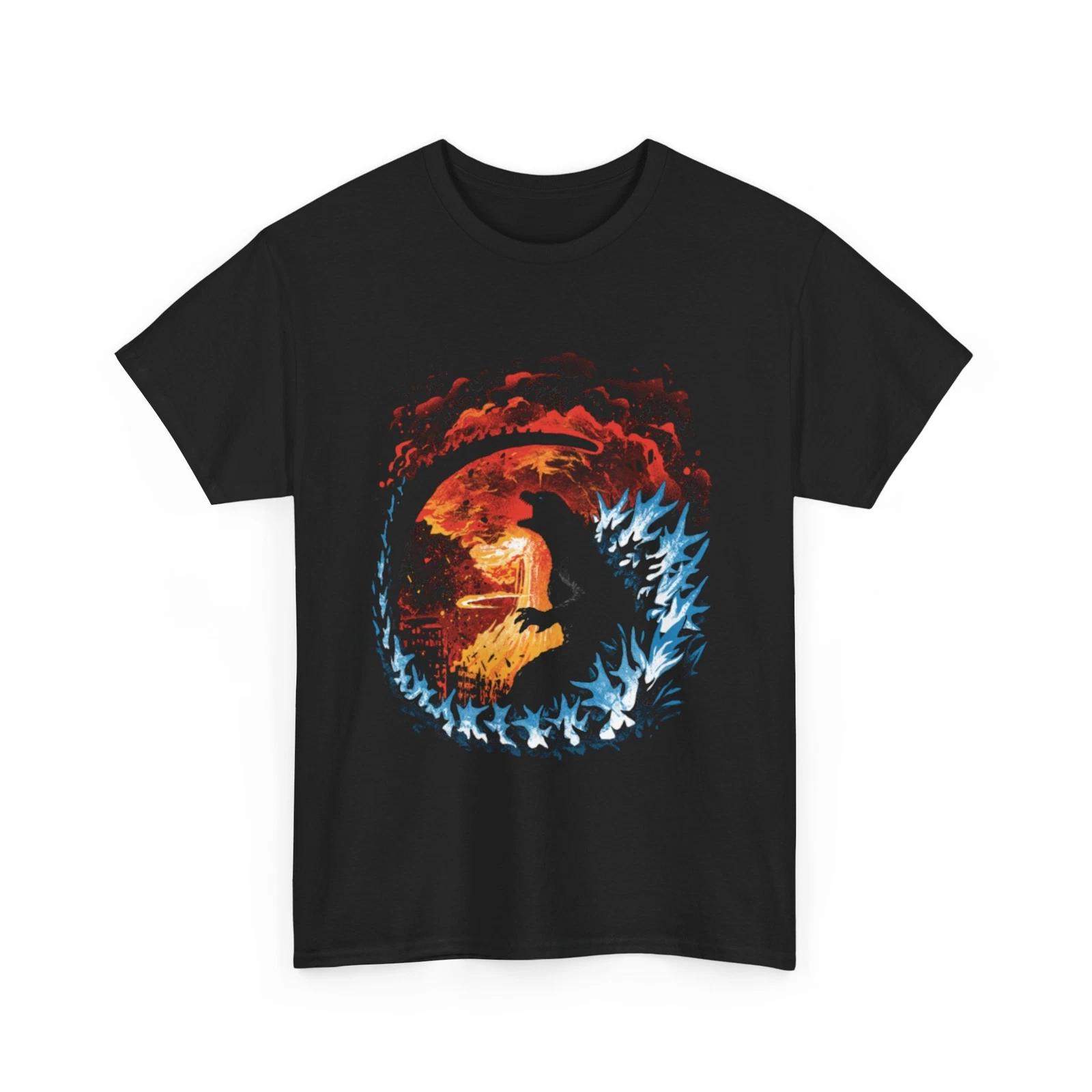 Godzilla T-Shirt - Gojira Shirt - Atomic Destruction Tee - Godzilla Shirt S