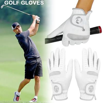 Breathable Golf Glove Microfiber Durable Golf Glove Anti Slip Training Glove Hand Breathable Comfortable Golf Equipment