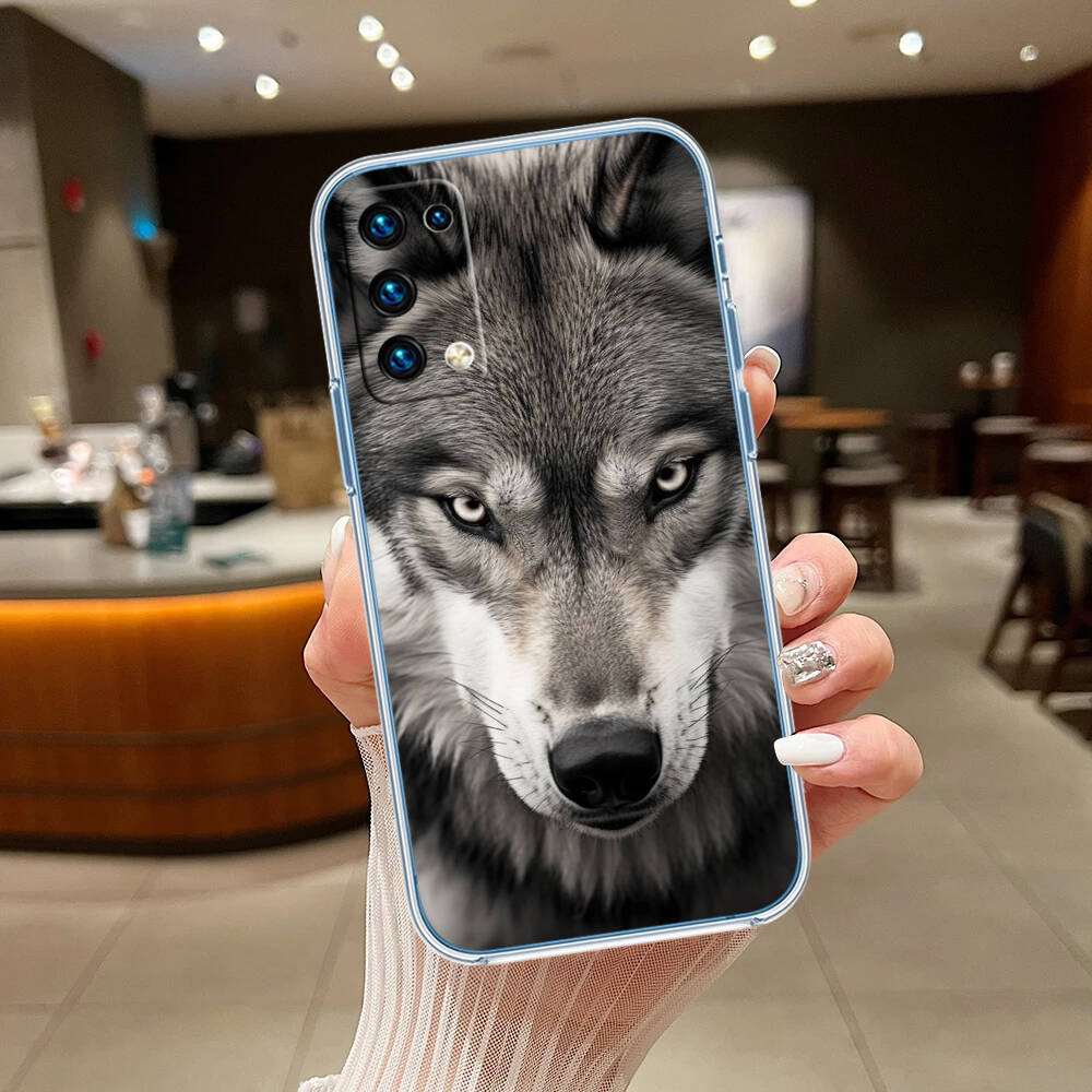 Animal Wolf Phone Case for Motorola G14 G15 G24 G30 G31 G32 G34 G41 G42 G51 G52 G50 G60S G60 G62 G72 G71 G73 G84 G85 G200 E32