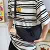 Nylon Duffle Bag For Women Lightweight Casual Singlecompartment With Zipper For Daily Use