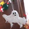 6pcs Trick or Treat White Ghost Pendant Realistic Ghost Hanging Ornament  Patio Porch Decoration