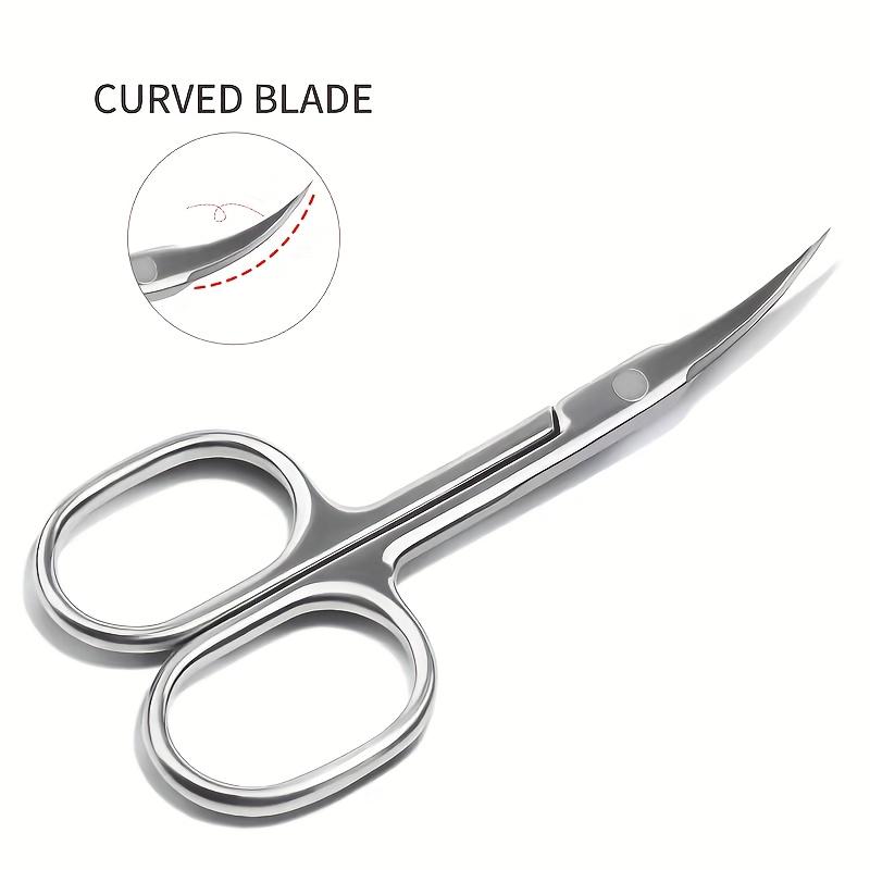Precision Beauty Scissors Dead Skin Eyebrow Eyelash Trimming Stainless Steel Beauty Tools Eyebrow Trimming Scissors Eyelash