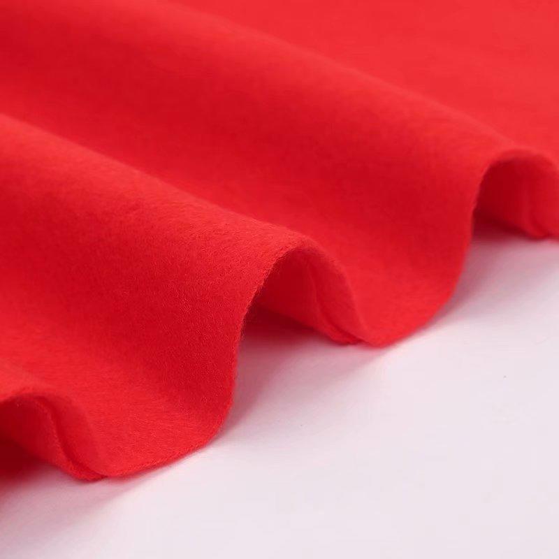 Customizable Festive Red Scarf for Large Group Celebrations and Annual Events